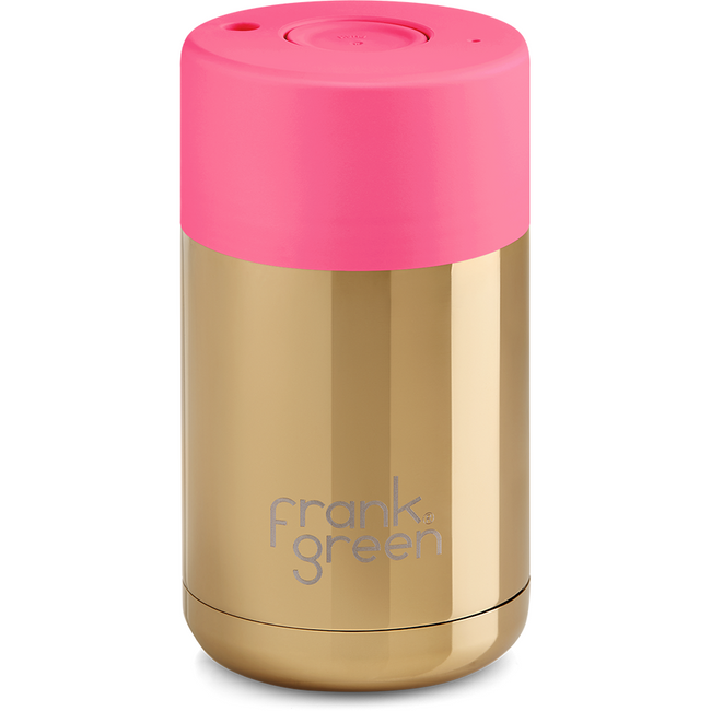 10oz Stainless Steel Ceramic Reusable Cup - Gold
