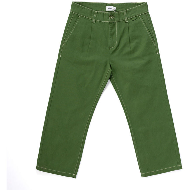 1920 Relaxed Leg Cropped Trouser - Green
