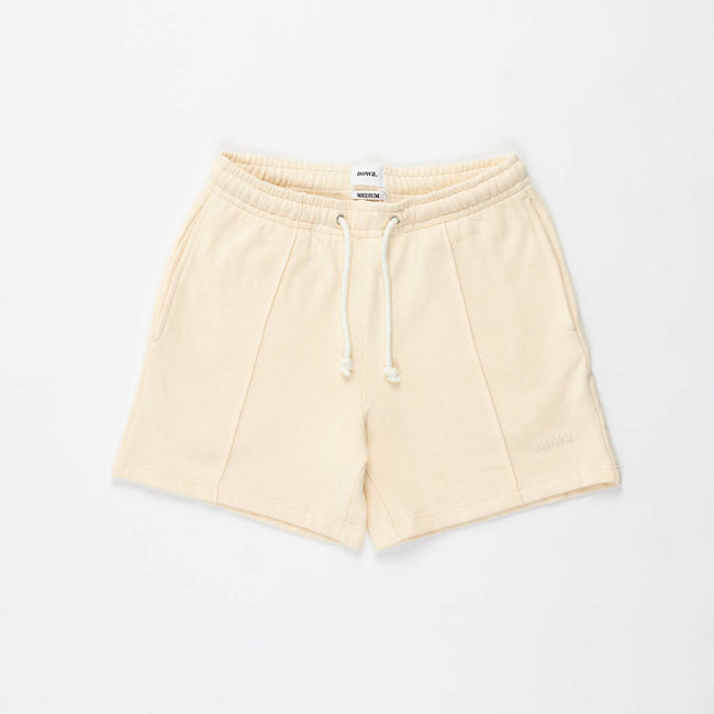 Unisex Sweat Shorts in Pearled Ivory
