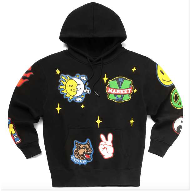 Smiley Starts Within Stars Hoodie