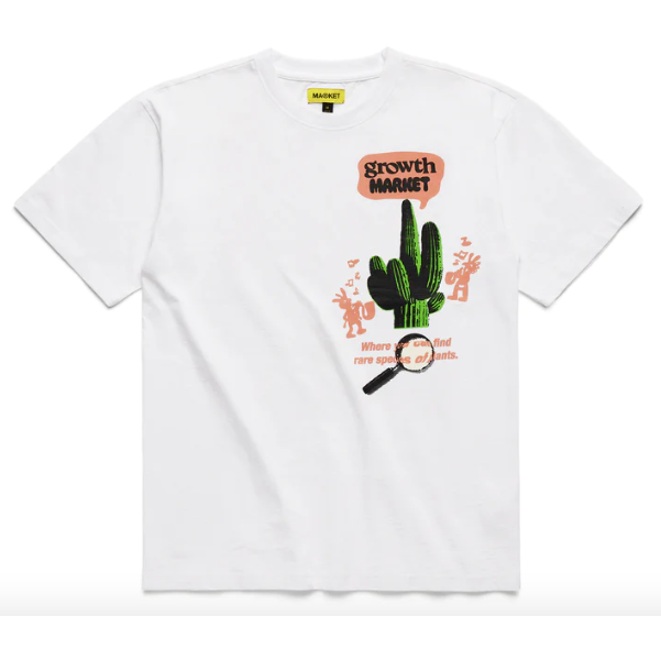 Copy of Growth Market White T-Shirt