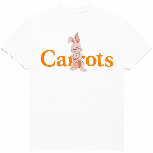 Carrots x Freddie Gibbs Cokane Rabbit Wordmark T-shirt - White