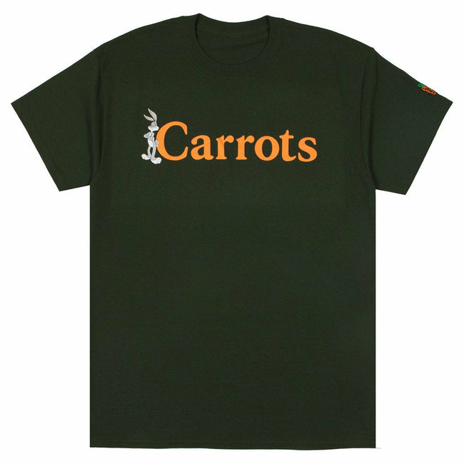 Carrots X Lonney Tunes Wordmark Tee - Green